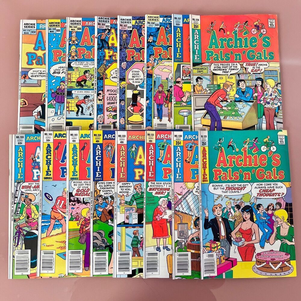Vintage Archie Comic Lot of 3 - RANDOM 1970s & - 1980s Bronze Age - Single Owner